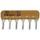 Bourns 4604X-101-102LF Ellenállás hálózat 1 kΩ THT SIP-4 0.2 W 1 db