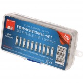 Max Hauri AG Üvegcsöves biztosíték készlet (Ø x H) 5 mm x 20 mm Tartalom 100 db