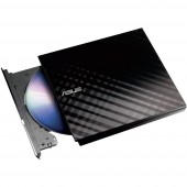 Asus SDRW-08D2S DVD író, külső Retail USB 2.0 Fekete