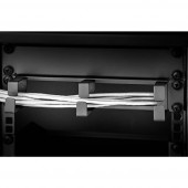 10  Hálózati szekrény kábelvezető 1 ME Renkforce RF-3429154 Fekete
