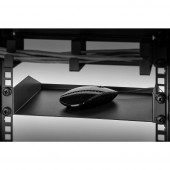 10  Hálózati szekrény készüléktalp 1 ME Renkforce RF-3429162 Alkalmas szekrény mélység: 300 mm-től Fekete