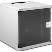 10&quot -os rack szekrény, hálózati szerverszekrény, zárható üvegajtóval Digitus DN-10-05U-1 5 HE