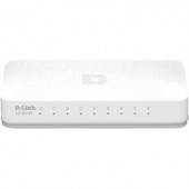 8 portos RJ45 ethernet switch 100 MBit/s D-Link GO-SW-8E