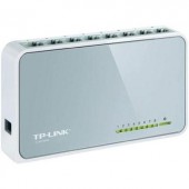 8 portos RJ45 ethernet switch 100 MBit/s TP-LINK TL-SF1008D