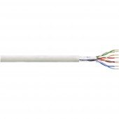 CAT5e F/UTP hálózati kábel, szereletlen, dugó nélküli 4 x 2 x 0.205 mm² 100m, szürke LogiLink CPV001