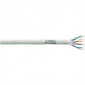 Patchkábel, Cat 6 S/FTP 4 x 2 AWG 27 Szürke 100 m LogiLink