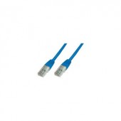 RJ45 Hálózat csatlakozókábel CAT 5e U/UTP 1x RJ45 dugó - 1x RJ45 dugó 0.50 m Kék UL minősített