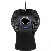 3Dconnexion SpaceMouse Pro USB 3D egér Fekete