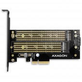 AXAGON PCEM2-D PCI Express kártya PCIe Alkalmas: M.2 PCIe NVMe SSD