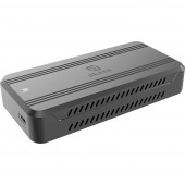 Akasa AK-ENU4M2-01 M.2 SSD ház USB-C® (USB4®) 40 GBit/s M.2 PCIe NVMe 2242, 2260, 2280 AK-ENU4M2-01