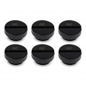 Alphacool Eiszapfen Verschlussschraube G1/4, schwarz Vízhűtés fitting