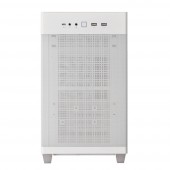 Asus Prime AP201 MicroATX Mini torony Számítógép ház Fehér