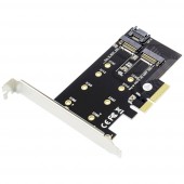 Digitus DS-33170 2+1 port PCI Express x8 adapterkártya M.2 SSD-hez PCIe