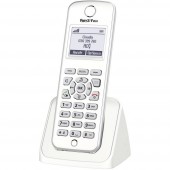 AVM FRITZ!Fon M2 Vezeték nélküli VoIP telefon Bébiszitter, Kihangosító Világító kijelző Fehér, Ezüst