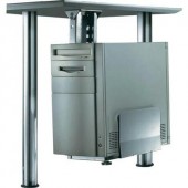 Asztal alá szerelhető számítógépház tartó, max. 30 kg, NewStar CPU D200SILVER