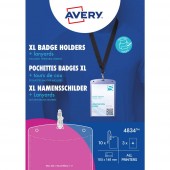 Avery-Zweckform 4834 Névtábla (Sz x Ma) 105 mm x 148 mm 10 db