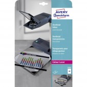 Avery-Zweckform 3566 Overhead-Projektor fólia DIN A4 Lézernyomtató, Színes lézernyomtatás, Másoló, Színes fénymásolás Átlátszó 20 db