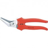Kombinált olló 185 mm, lesarkított alak, Knipex 95 05 185