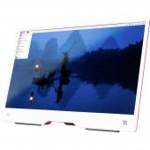 Raspberry Pi® SC0940 LCD monitor EEK B (A - G) 39.6 cm (15.6 coll) 1920 x 1080 pixel HDMI™, USB-C®, Jack