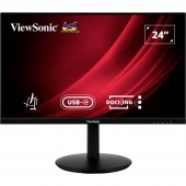 Viewsonic VG2409U-2 LED monitor (felújított) EEK E (A - G) 60.5 cm (23.8 coll) 1920 x 1080 pixel 16:9 4 ms HDMI™, Kijelző csatlakozó, Audio, sztereo (3.5 mm