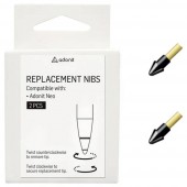 Adonit ADNRT Tartalék hegy 2 részes készlet Fekete