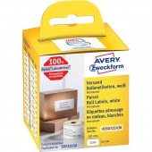 Avery-Zweckform Etikett tekercs 101 x 54 mm Papír Fehér 110 db Permanens ASS0722430 Csomagküldő etikett