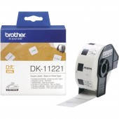 Brother DK-11221 Etikett tekercs 23 x 23 mm Papír Fehér 1000 db Permanens DK11221 Univerzális etikett