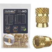 ruthex menetes betét RX-M5x9.5 GE-M5x95-001