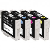 Basetech Tinta helyettesíti Epson T0711, T0712, T0713, T0714 Kompatibilis Fekete, Cián, Bíbor, Sárga BTE107 1607,4005-126