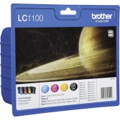 Brother Tinta LC-1100 Eredeti Fekete, Cián, Bíbor, Sárga LC1100VALBP