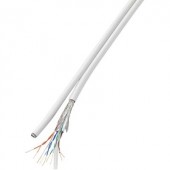 Hálózati kábel CAT 6 SF/UTP 8 x 2 x 0.196 mm² Fehér TRU COMPONENTS 1567361 50 m