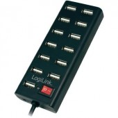 13 portos USB 2.0 Hub, elosztó LogiLink UA0126
