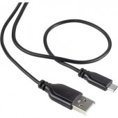 SuperSoft csatlakozókábel A/Micro-B fekete 1 m, Renkforce