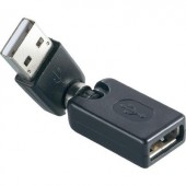 USB 2.0 adapter A/A, 3D csuklóval, Renkforce