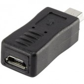 USB 2.0 adapter, mini B dugó / mikro B alj, Renkforce