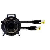 Cordial 15585 RJ45 Hálózati kábel, patchkábel CAT 7a S/FTP 50.00 m Fekete PUR köpeny 1 db