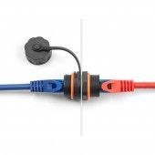 Delock RJ45 Hálózat Átalakító [1x RJ45 alj - 1x RJ45 alj] Fekete