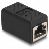 Delock RJ50 Hálózat Átalakító [1x RJ50 alj - 1x RJ50 alj] Fekete