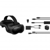 HTC Vive Focus Vision Consumer Edition + Vive Wired Streaming Kit Virtiális valóság szemüveg Fekete 128 GB Kontrollerrel