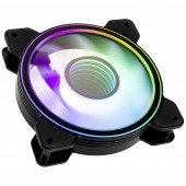 Kolink UMBRA VOID 120mm Számítógépház ventilátor Fekete (Sz x Ma x Mé) 12.5 x 3 x 17 mm