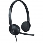 Logitech H340 Számítógépes headset USB Vezetékes, Sztereo On Ear Fekete