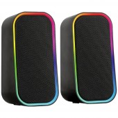 SpeedLink TOKEN Számítógép hangszóró Bluetooth™, Vezetékes 6 W Fekete, RGB