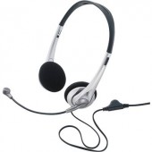 Számítógépes headset 3,5 mm-es jack Vezetékes, Sztereo Basetech TW-218 On Ear Fekete/ezüst