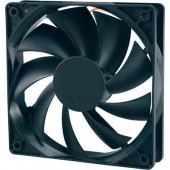 Számítógépház ventilátor, 120 mm, Akasa AK-174BKT-B