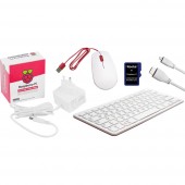 Raspberry Pi® PI500UK Desktop Computer-Kit Raspberry Pi® 500 8 GB 4 x 2.4 GHz Tápegységgel, Egérrel, HDMI™ kábellel, Noobs OS-sel