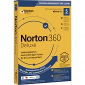 Norton Life Lock Norton™ 360 Deluxe 50GB GE 1 USER 5 DEVICE 12MO Éves liszensz, 5 db Windows, Mac, Android Vírusirtó