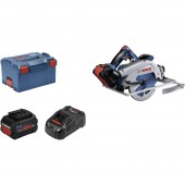 Bosch Professional BITURBO GKS 18V-68 GC Akkus kézi körfűrész 190 mm Hordtáskával, 2. akkuval, Töltővel 1800 W 18 V