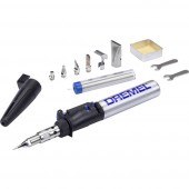 Dremel DREMEL 2000-7 Versatip Lötkolben Gázforrasztó készlet Forrasztóhegy, Forrózáz dűzni, Polisztirol vágó hegy, Drótvágó hegy