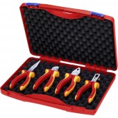 KNIPEX 00 20 15 VDE szerszámkészlet, 4 részes fogó készlet