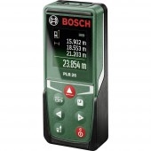 Bosch Home and Garden PLR 25 Lézeres távolságmérő Kalibrált (ISO) Mérési tartomány (max.) 25 m